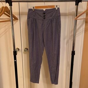 Sundance Blue Striped Pants